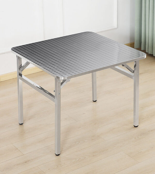 Stainless Steel Folding Square Table